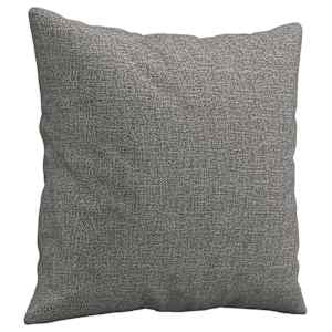 Dekorační polštáře 2 ks tmavě šedé 40 x 40 cm textil - obrázek 3