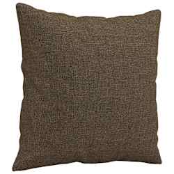 vidaXL Almofadas decorativas 2 pcs 40x40 cm tecido castanho