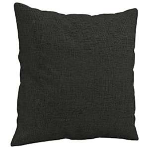 Dekorační polštáře 2 ks černé 40 x 40 cm textil - obrázek 3