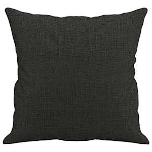 Dekorační polštáře 2 ks černé 40 x 40 cm textil - obrázek 4