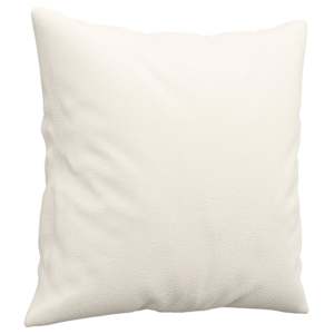 vidaXL 2 db kr&eacute;msz&iacute;nű műbőr d&iacute;szp&aacute;rna 40 x 40 cm