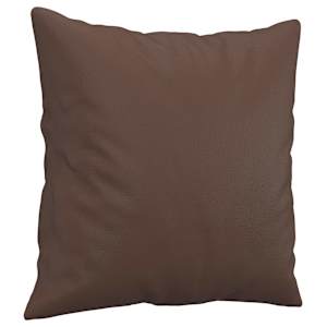 vidaXL Okrasna blazina 2 kosa rjava 40x40 cm blago