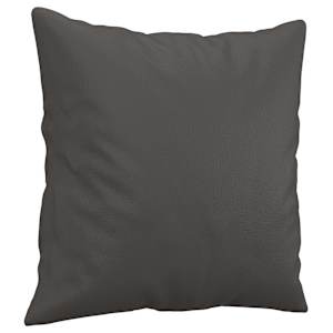 vidaXL 2 db sz&uuml;rke műbőr d&iacute;szp&aacute;rna 40 x 40 cm