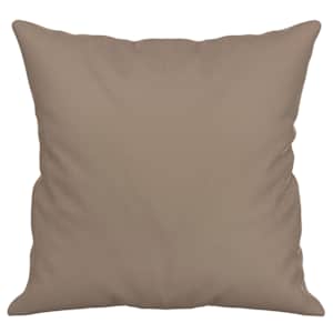 Dekorační polštáře 2 ks taupe 40 x 40 cm tkanina z mikrovlákna - obrázek 4