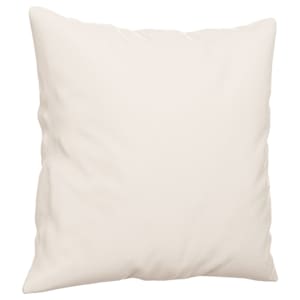 Dekorační polštáře 2 ks béžové 40 x 40 cm tkanina z mikrovlákna - obrázek 3