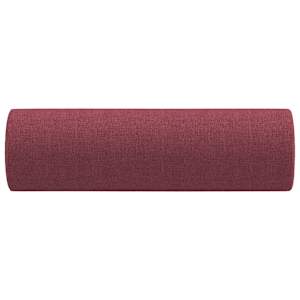 Dekorační polštáře 2 ks vínové Ø 15 x 50 cm textil - obrázek 4