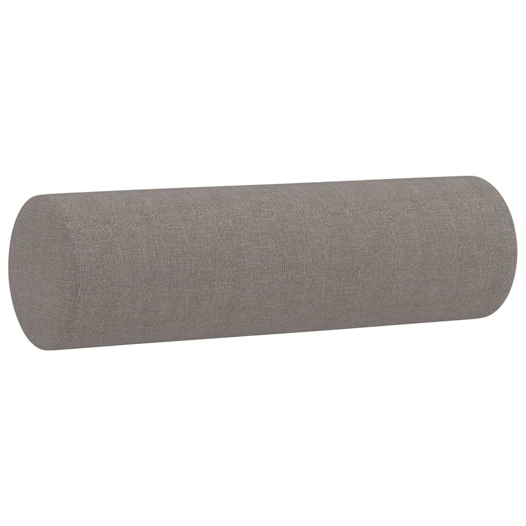 vidaXL Sierkussens 2 st 15x50 cm stof taupe afbeelding