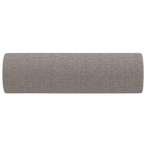 Dekorační polštáře 2 ks taupe Ø 15 x 50 cm textil - obrázek 4