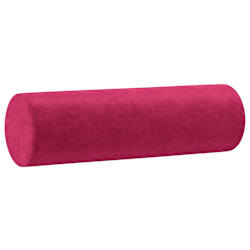 vidaXL Sierkussens 2 st 15x50 cm fluweel wijnrood