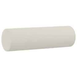 vidaXL pyntepuder 2 stk. &Oslash;15x50 cm velour cremefarvet