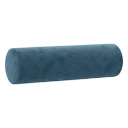 vidaXL pyntepuder 2 stk. &Oslash;15x50 cm velour bl&aring;