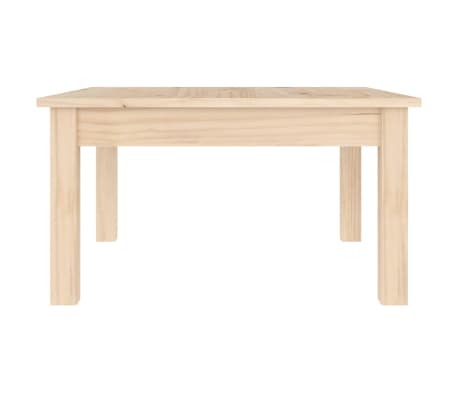 vidaXL Salongbord 55x55x30 cm heltre furu