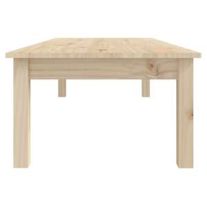 Konferenční stolek 110 x 50 x 30 cm masivní borové dřevo - obrázek 4