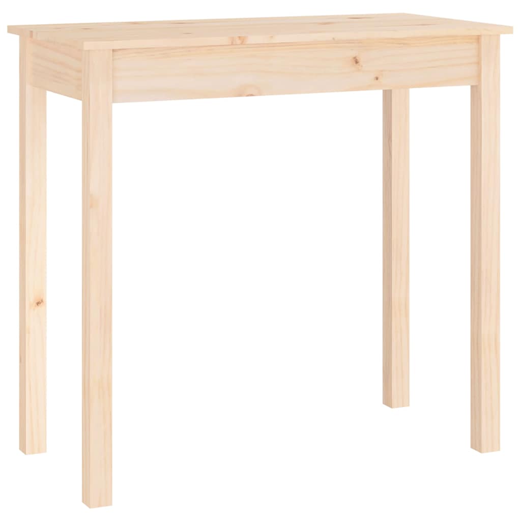 vidaXL Konzolový stolek 80 x 40 x 75 cm masivní borové dřevo