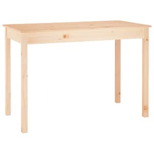 Jídelní stůl 110 x 55 x 75 cm masivní borové dřevo - obrázek 2