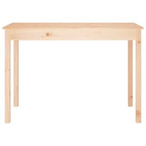 Jídelní stůl 110 x 55 x 75 cm masivní borové dřevo - obrázek 3