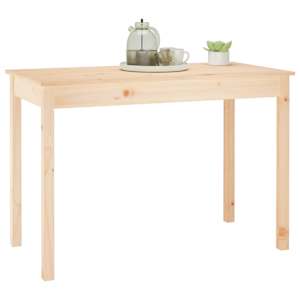 Jídelní stůl 110 x 55 x 75 cm masivní borové dřevo - obrázek 6