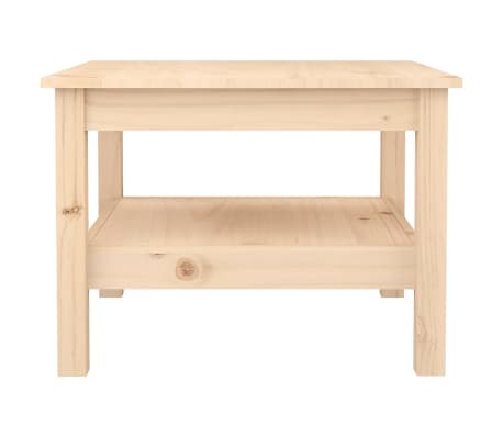 vidaXL Table basse 55x55x40 cm Bois massif de pin