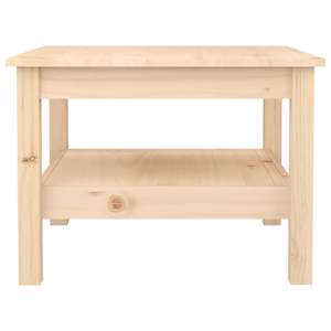 vidaXL Table basse 55x55x40 cm Bois massif de pin