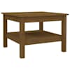 vidaXL kohvilaud, meepruun, 55 x 55 x 40 cm, m&auml;nnipuit
