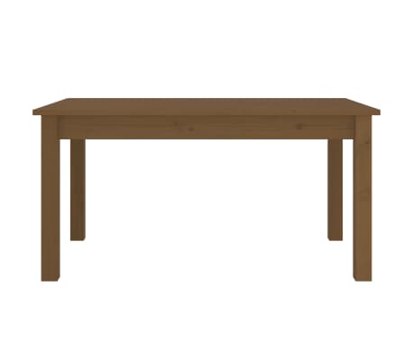 vidaXL Coffee Table Honey Brown 80x50x40 cm Solid Wood Pine