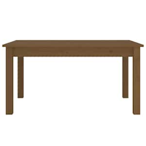 vidaXL Coffee Table Honey Brown 80x50x40 cm Solid Wood Pine
