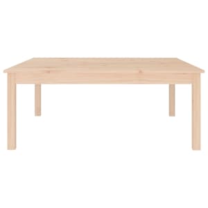 Konferenční stolek 100 x 100 x 40 cm masivní borové dřevo - obrázek 3