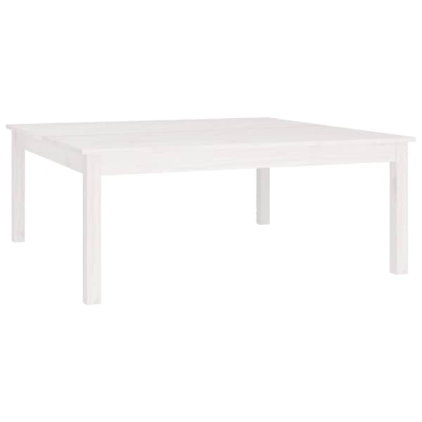 vidaXL kohvilaud, valge, 100x100x40 cm, m&auml;nnipuit