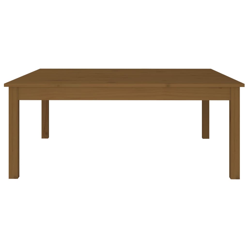Thumbnail - vidaXL Couchtisch Honigbraun 100x100x40 cm Massivholz Kiefer