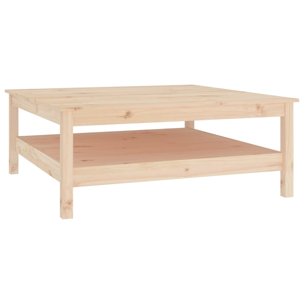vidaXL Konferenční stolek 100 x 100 x 40 cm masivní borové dřevo