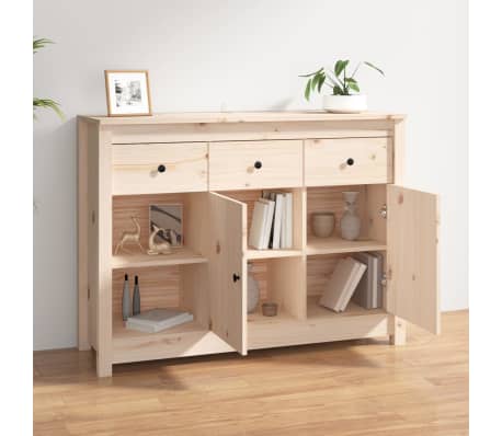 vidaXL Buffet 100x35x74 cm Bois massif de pin