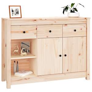 Příborník 100 x 35 x 74 cm masivní borové dřevo - obrázek 4