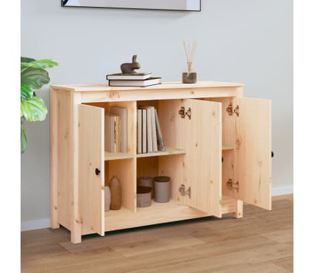 vidaXL Buffet 100x35x74 cm Bois massif de pin
