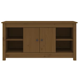 vidaXL Televizoriaus spintelė, medaus ruda, 103x36,5x52cm, pu&scaron;is