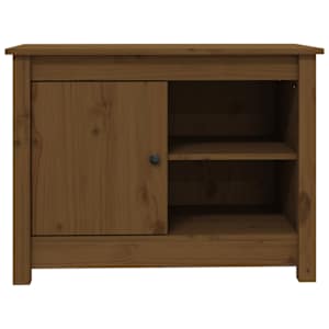 TV skříňka medově hnědá 70 x 36,5 x 52 cm masivní borové dřevo - obrázek 6