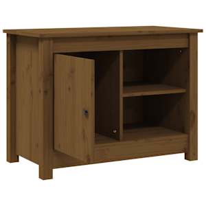 TV skříňka medově hnědá 70 x 36,5 x 52 cm masivní borové dřevo - obrázek 7