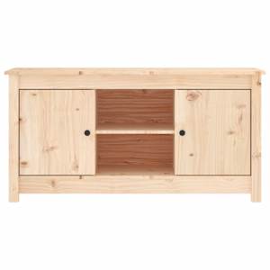 TV skříňka 103 x 36,5 x 52 cm masivní borové dřevo - obrázek 3