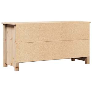 TV skříňka 103 x 36,5 x 52 cm masivní borové dřevo - obrázek 7