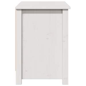 TV skříňka bílá 103 x 36,5 x 52 cm masivní borové dřevo - obrázek 6