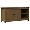 vidaXL telerikapp, meepruun, 103 x 36,5 x 52 cm, m&auml;nnipuit