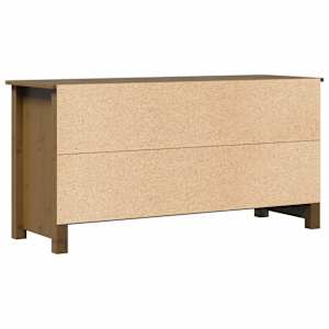 TV skříňka medově hnědá 103 x 36,5 x 52 cm masivní borové dřevo - obrázek 7