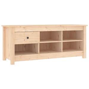 Botník 110 x 38 x 45,5 cm masivní borovice - obrázek 2
