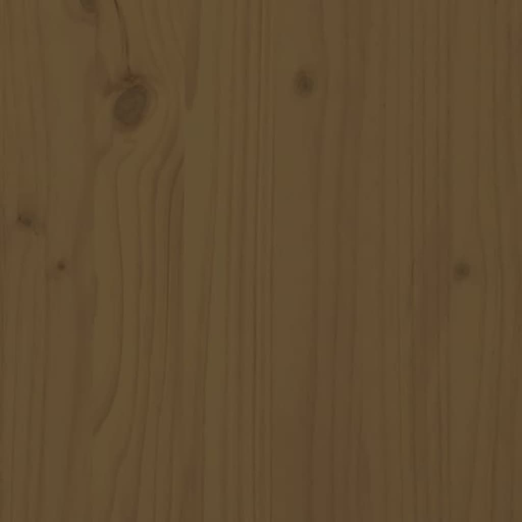 Dulap pentru pantofi, maro miere, 110x38x45,5 cm lemn masiv pin