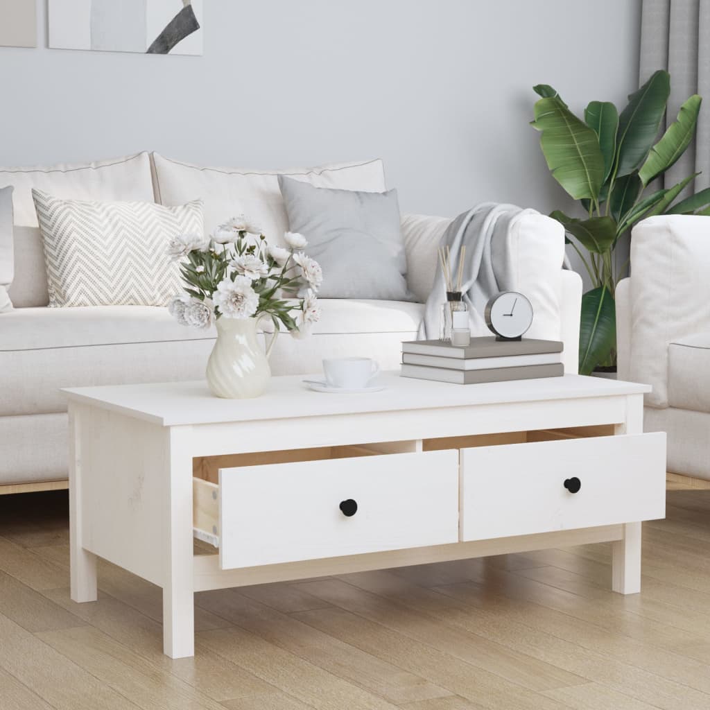 Grande Table Basse Blanc