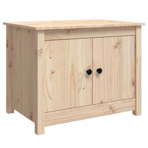 Konferenční stolek 71 x 49 x 55 cm masivní borové dřevo - obrázek 2
