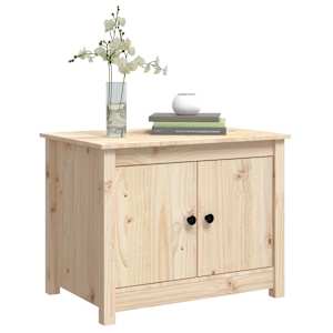 Konferenční stolek 71 x 49 x 55 cm masivní borové dřevo - obrázek 4