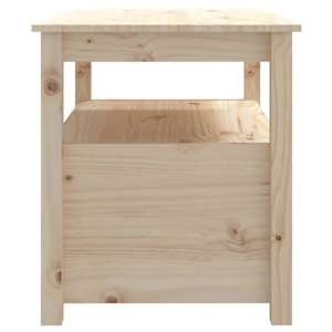 Konferenční stolek 71 x 49 x 55 cm masivní borové dřevo - obrázek 9