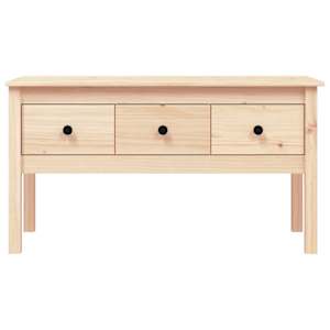 Konferenční stolek 102 x 49 x 55 cm masivní borové dřevo - obrázek 6