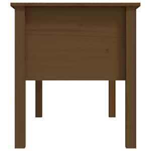 Konferenční stolek medově hnědý 102x49x55 cm masivní borovice - obrázek 7
