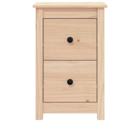 vidaXL Table de chevet 40x35x61,5 cm Bois de pin massif